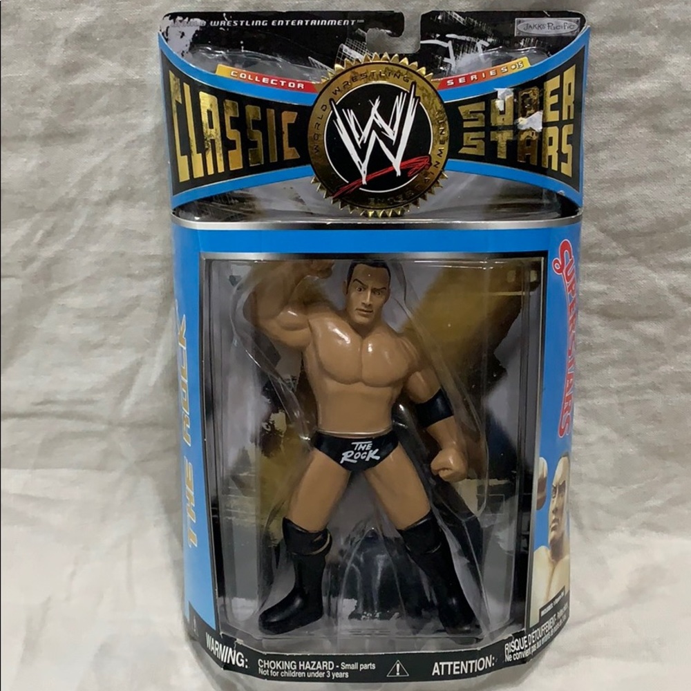 WWE Classic Super Stars The Rock Action Figure
